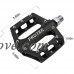 Mzyrh Mountain Bike Pedals - Aluminum Alloy Cycling Sealed Bearing Flat Platform Pedals with Anti-Skid Pins - Lightweight Bike Accessories for Mountain Bike  Road Bike  and Off Road Bike - B07DHJ1366
